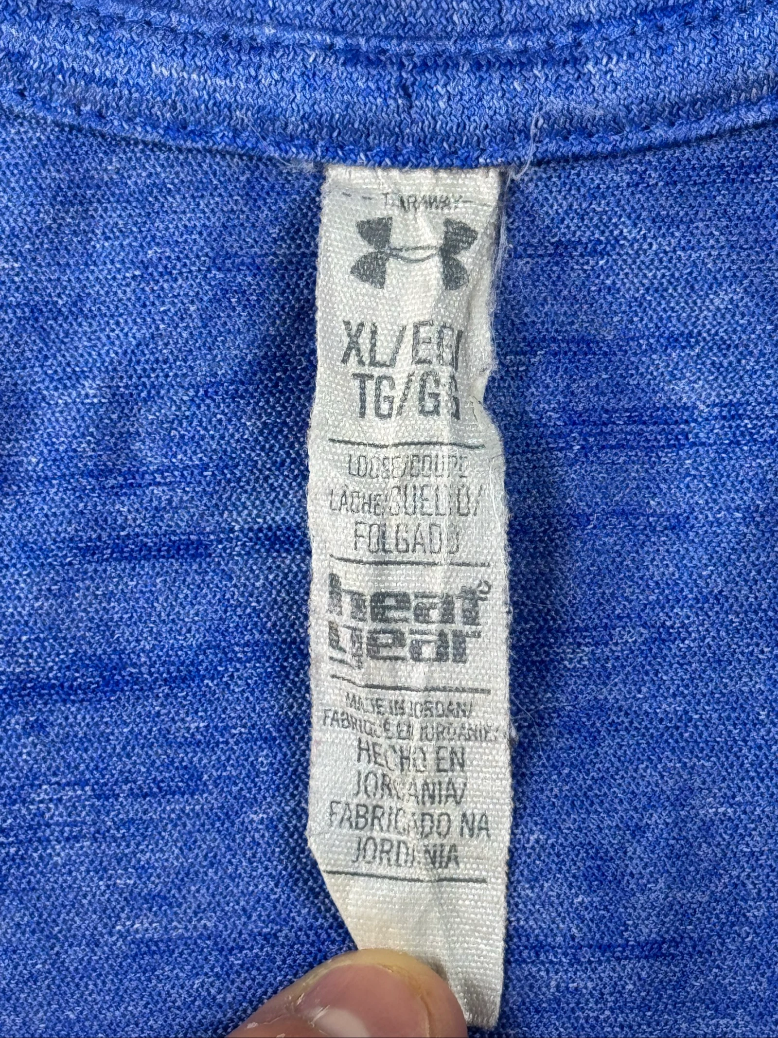Under Armour UA Tech HeatGear Racerback Tank Bleu XL 1284894 – photo 5